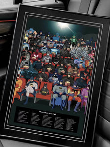 The Batman Cinema Poster Frame [38CM x 53CM]