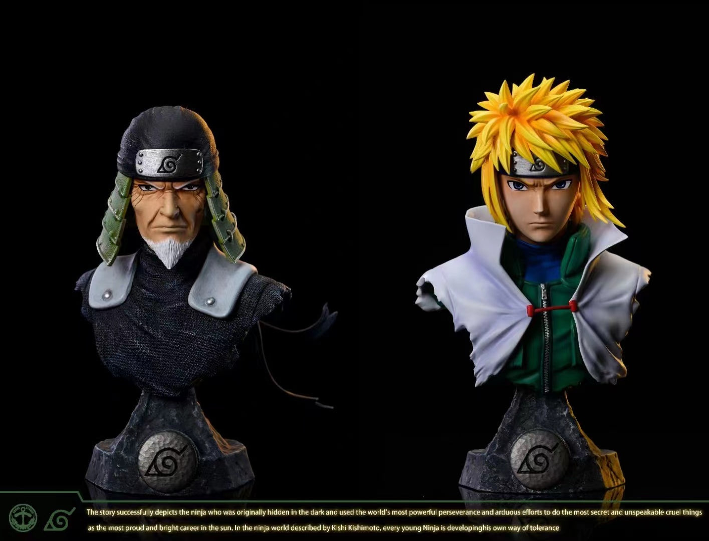 Surge Studio - Sarutobi Hiruzen Bust / Namikaze Minato Bust [1/4]