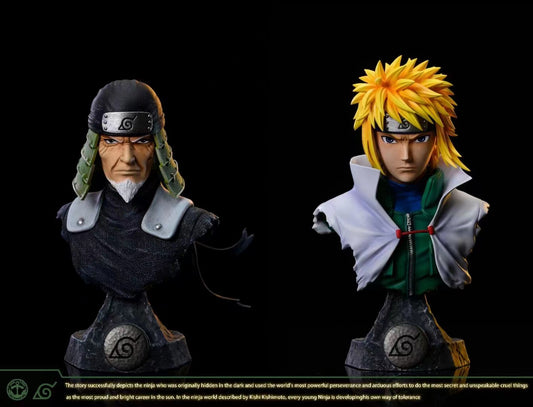 Surge Studio - Sarutobi Hiruzen Bust / Namikaze Minato Bust [1/4]