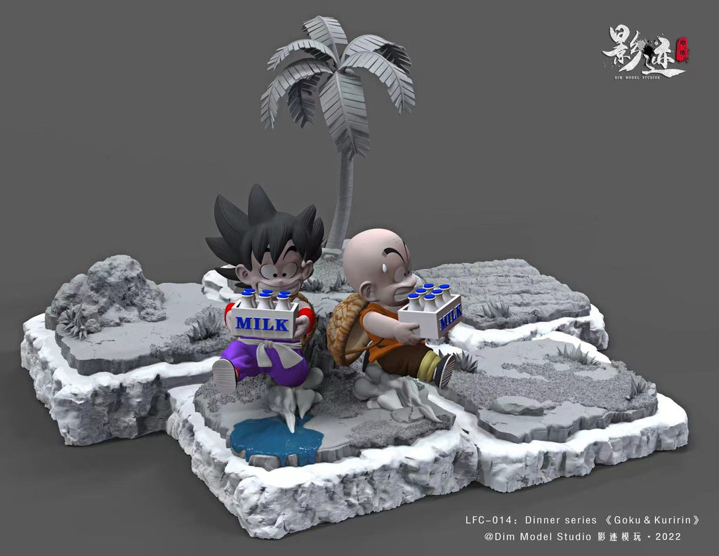 Dim Model Studio - Son Goku & Krillin Deliver Milk – Avolounge