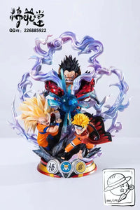 Cotton Hall studio - Luffy, Goku & Uzumaki Naruto