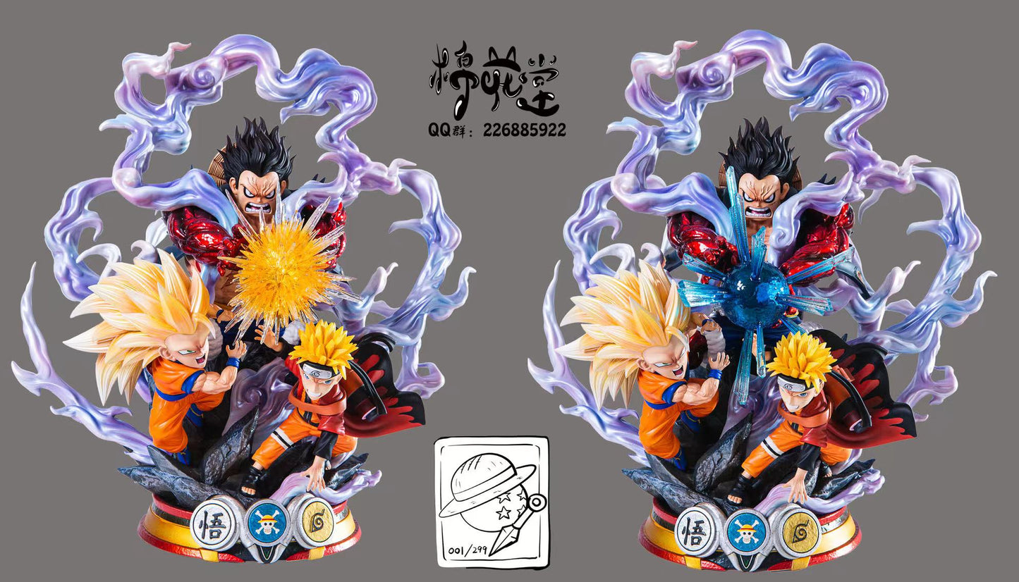 Cotton Hall studio - Luffy, Goku & Uzumaki Naruto