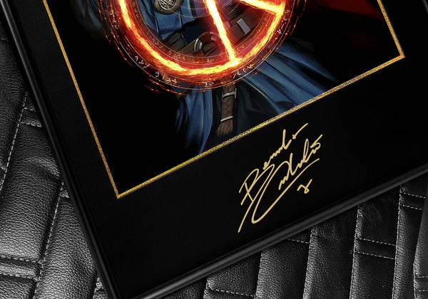 Doctor Strange Poster Frame with Benedict Cumberbatch Signature