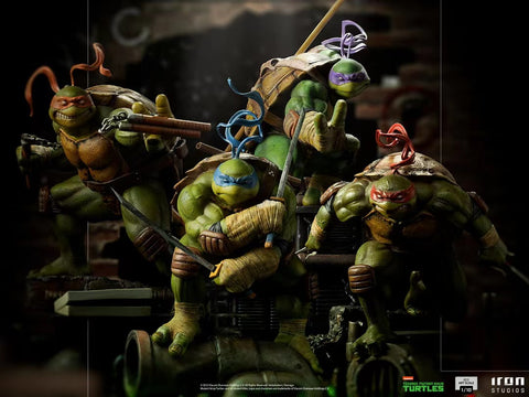 Iron Studios - Leonardo / Raphael / Donatello / Michelangelo [1/10 Scale]