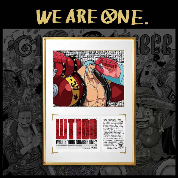 WT100 - Franky / Shirahoshi WT100 Poster Frame