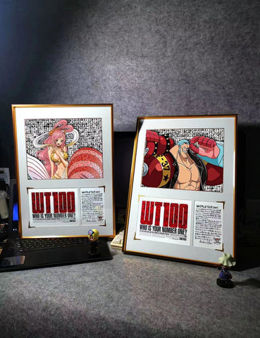 WT100 - Franky / Shirahoshi WT100 Poster Frame