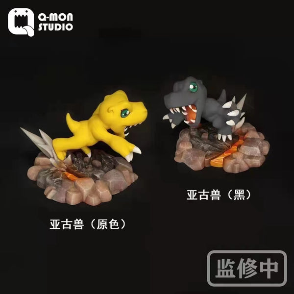 Q-Mon Studio - Agumon [Yellow / Black]