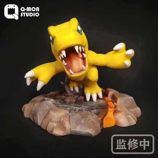 Q-Mon Studio - Agumon [Yellow / Black]