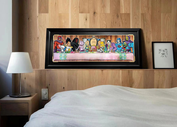 The Last Supper Villain Poster Frame [120cm x 52cm]