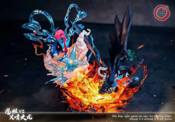Fantasy Studio - Greninja VS Mega Charizard