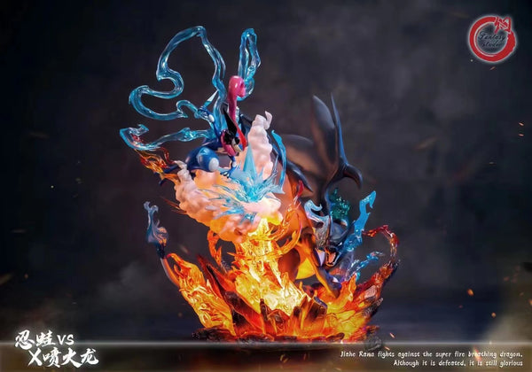 Fantasy Studio - Greninja VS Mega Charizard