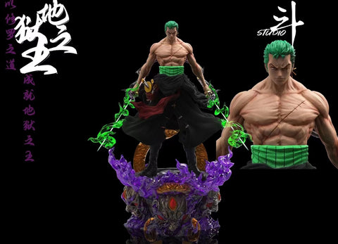 Dou Studio - The King of Hell Roronoa Zoro [Black / Green]