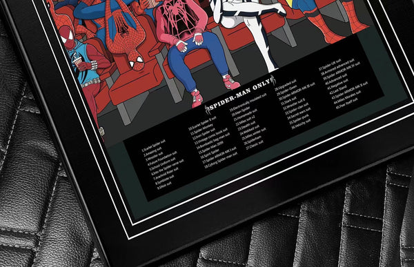 Spiderman Cinema Poster Frame [38cm x 53cm]