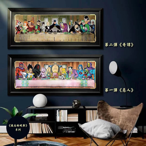 The Last Supper Gothan Poster Frame 