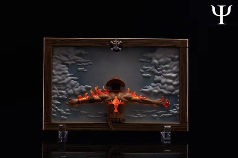 Ye Huo Studio / Night Fire Studio - Portgas D. Ace Fire Fist 3D Photo Frame