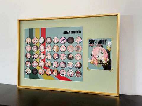 Anya Forger 40 Pieces Emoji Poster Frame [53cm x 38cm]