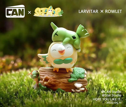 Can Studio X Star Studio - Larvitar & Rowlet 