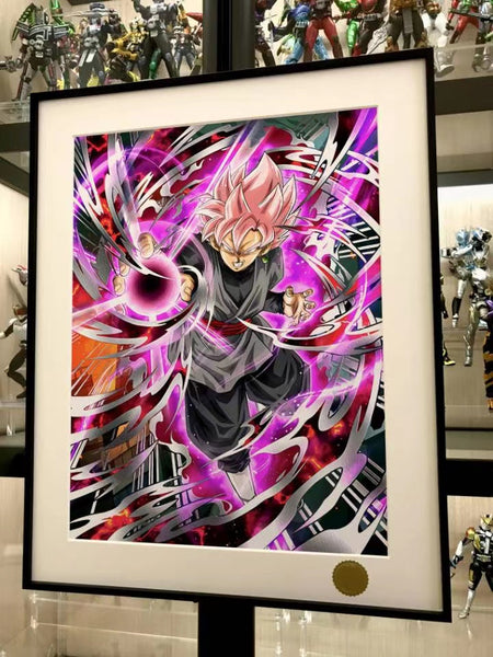 Xing Kong Studio - Super Saiyan Rose Goku Black Poster Frame