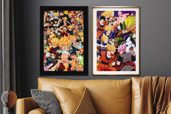 Dragon Ball Superheroes Poster Frame [54cm x 38cm]