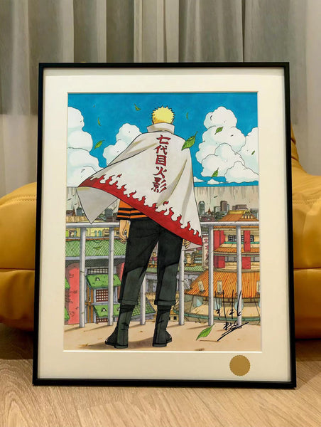 Xing Kong Studio - Naruto Uzumaki Seventh Hokage Poster Frame
