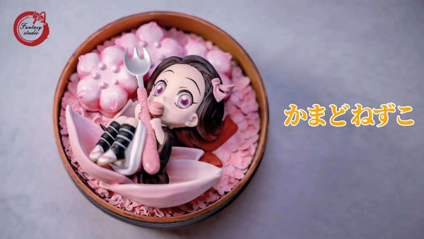 Fantasy Studio - Kamado Nezuko Eating Macaron