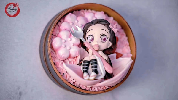 Fantasy Studio - Kamado Nezuko Eating Macaron