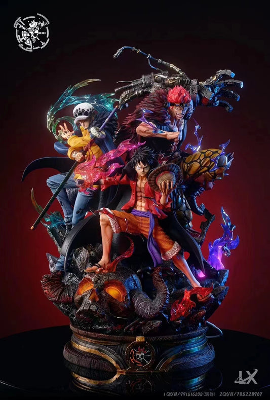 LX Studios - Three Captain [Monkey D. Luffy ,Trafalgar D. Water Law & Eustass Kid]