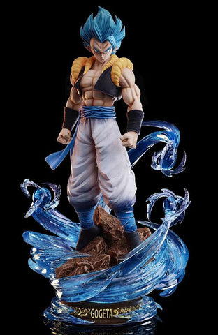 LK Studio 1/6 Dragon Ball Samurai Gogeta Blue Hair Resin Painted