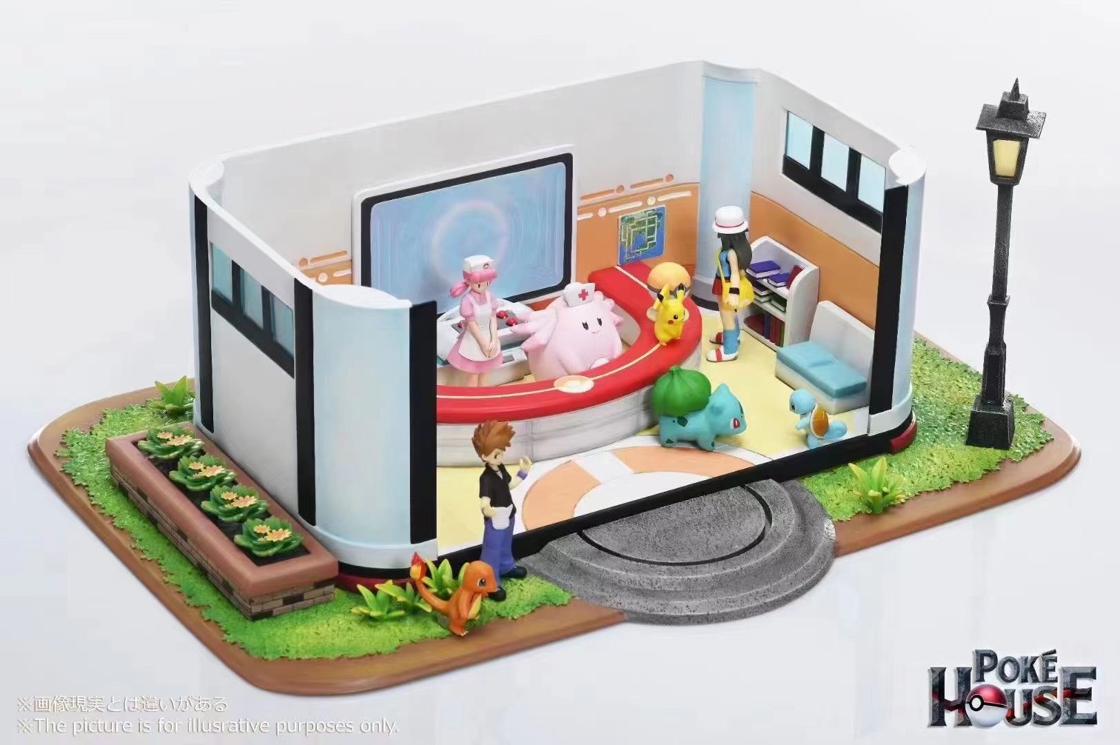 Poke House - Pokemon Centre [1/20 Scale]