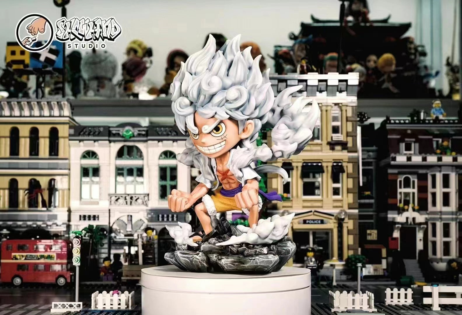 Showhand Studio - Luffy Son God Nika Gear 5 [Smoke Solid Version / Smoke Transparent Version]