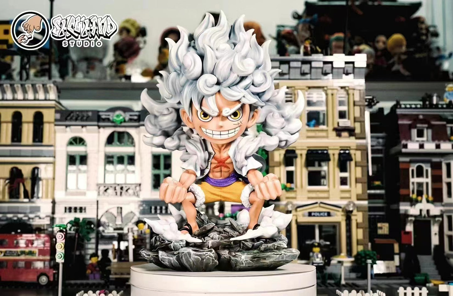 Showhand Studio - Luffy Son God Nika Gear 5 [Smoke Solid Version / Smoke Transparent Version]