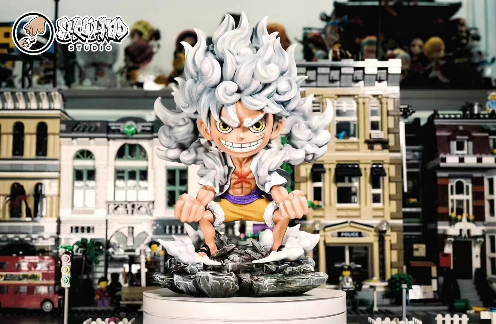 Showhand Studio - Luffy Son God Nika Gear 5 [Smoke Solid Version / Smoke Transparent Version]