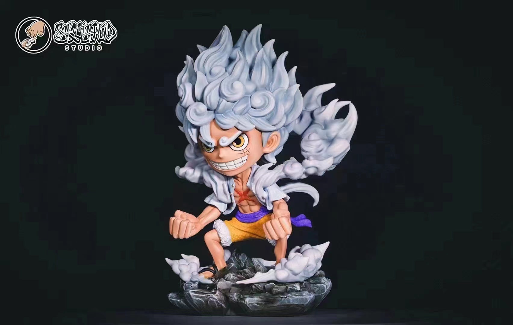 Showhand Studio - Luffy Son God Nika Gear 5 [Smoke Solid Version / Smoke Transparent Version]