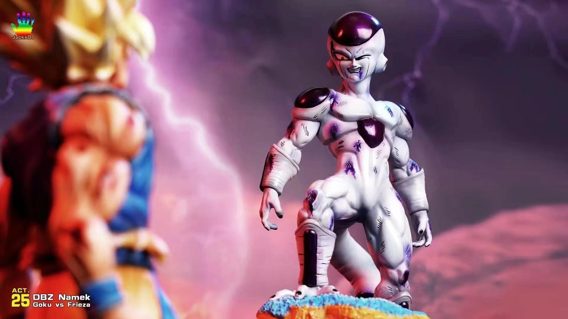 JacksDo - Namek ACT.25 SS1 Goku vs Frieza 