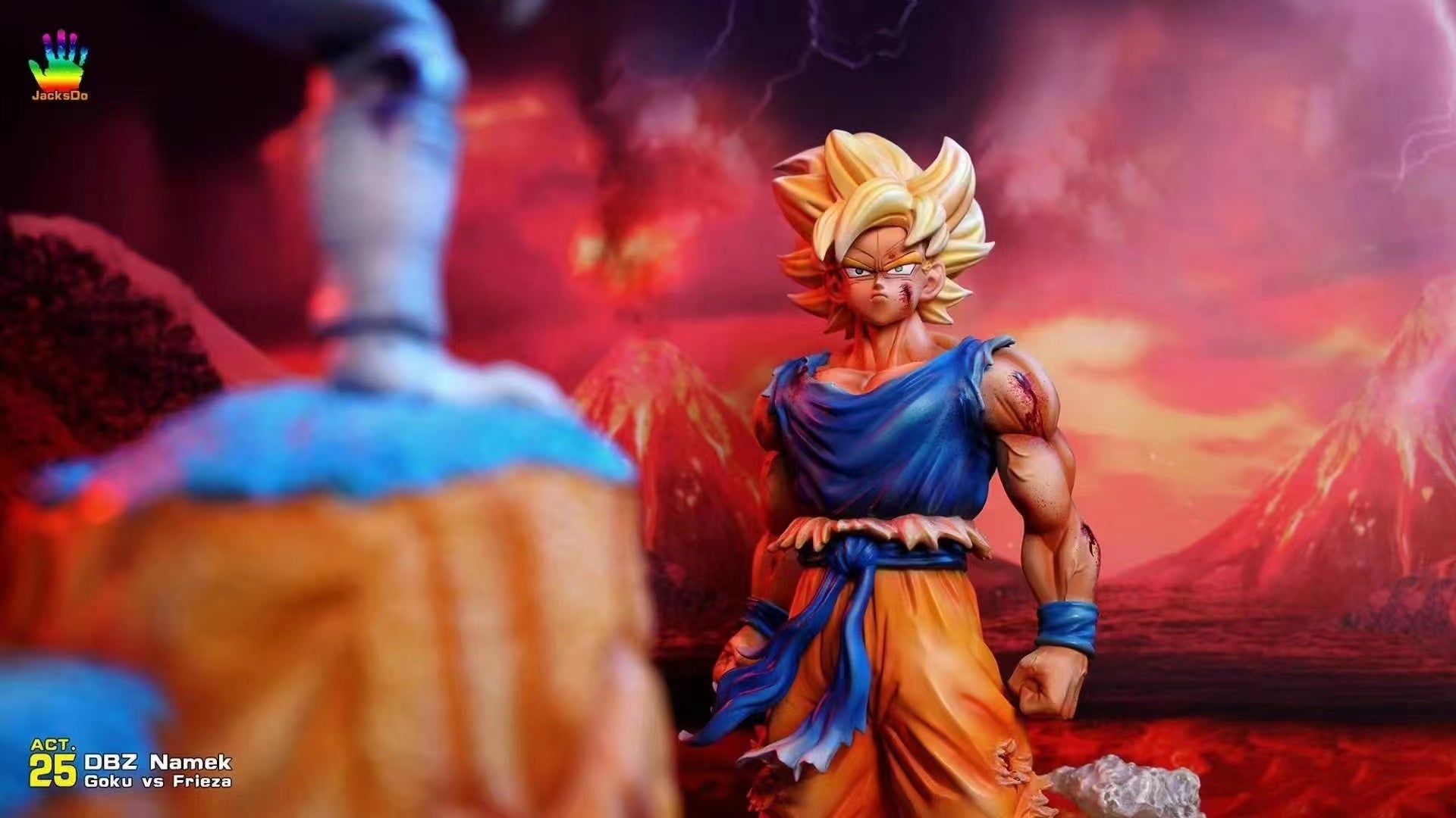 JacksDo - Namek ACT.25 SS1 Goku vs Frieza 