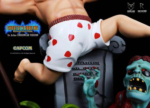 Dream Figures X CAPCOM - Sir Arthur [Silver Version / Underwear Version] 