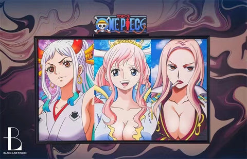 Black Line Studio - Three Goddess - Yamato, Shirahoshi and Hina Poster Frame [2 Variants]