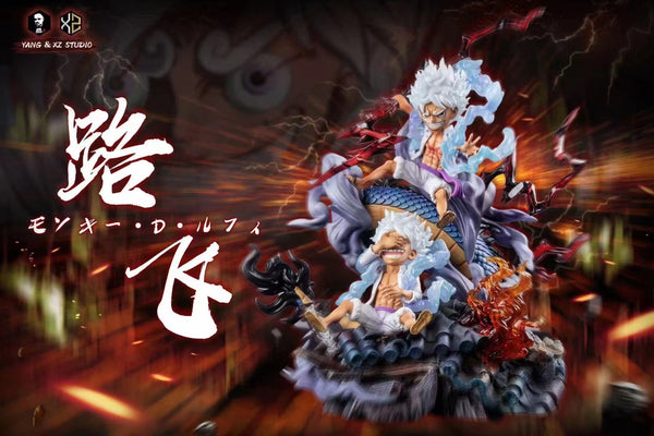 Xs Studios ＆ Yang Studios - Gear 5 Sun God Nika Luffy [Red Color Effects / Blue Color Effects] 