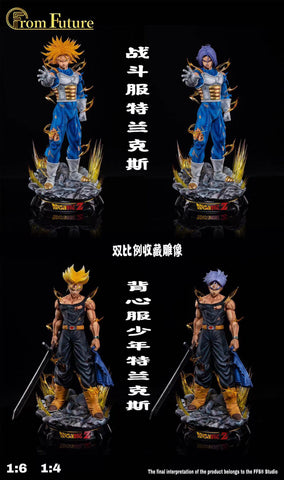 Kylin Studio Dragon Ball Super Saiyan God Trunks Statue