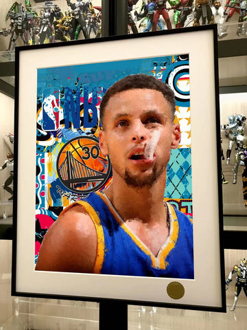 Xing Kong Studio - Stephen Curry Poster Frame 