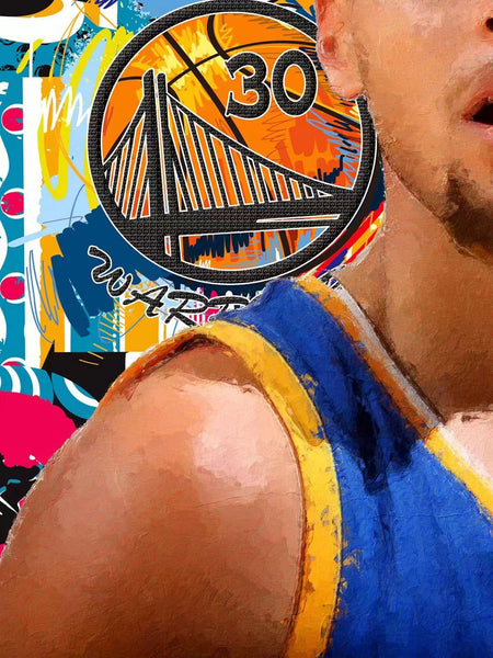 Xing Kong Studio - Stephen Curry Poster Frame 