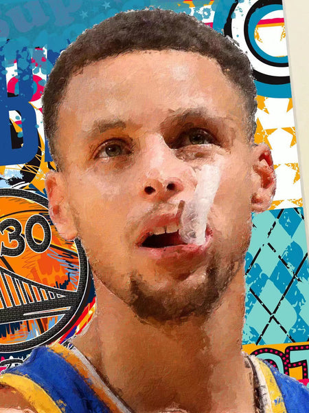 Xing Kong Studio - Stephen Curry Poster Frame 