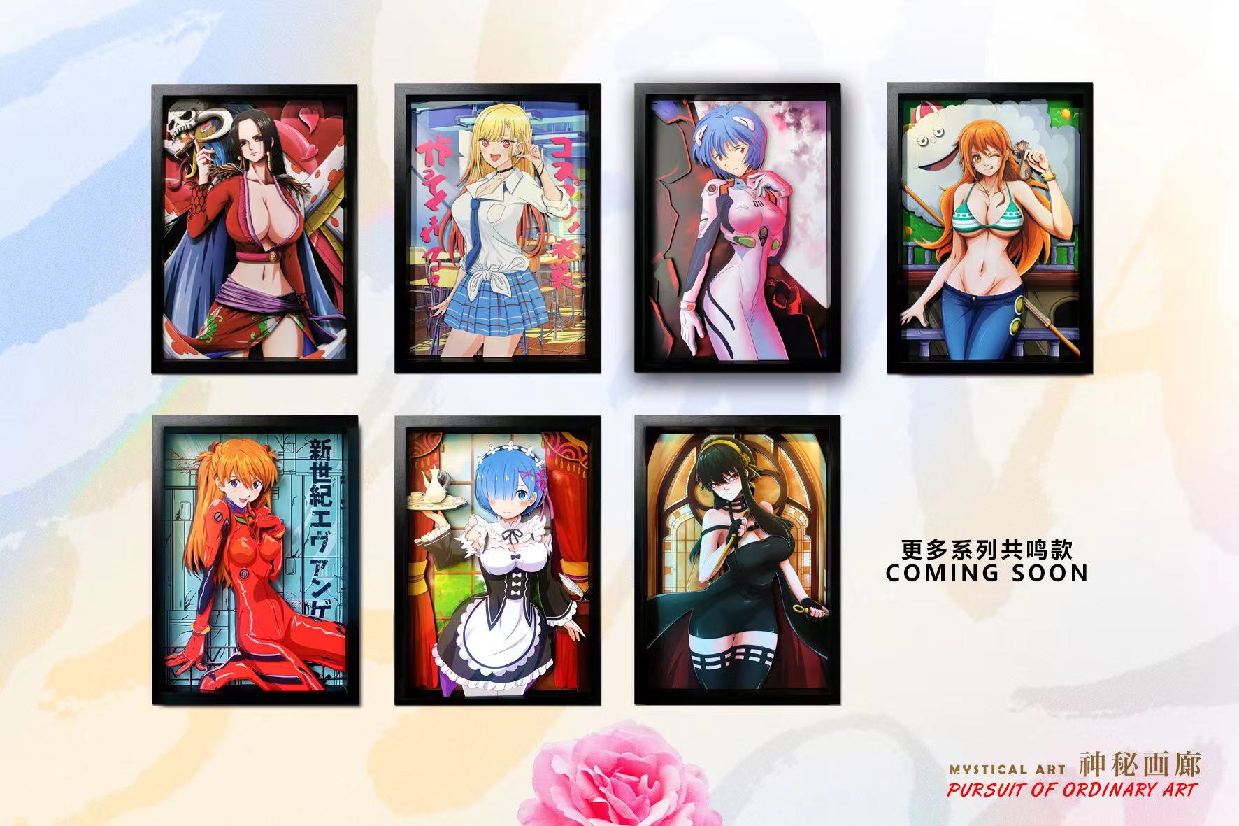 Mystical Art X H2nd - Yor Forger 3D Cast Off Poster Frame