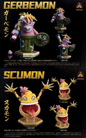 MIMAN Studio - Chuumon & Scumon / Gerbemon