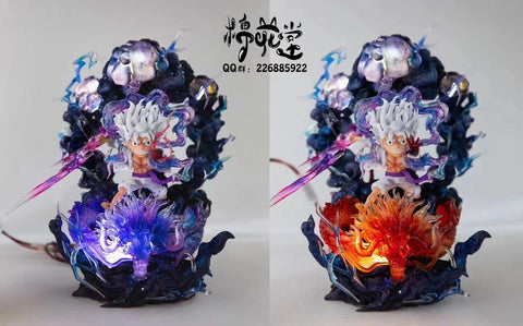 Cotton Studio / Mian Hua Tang - Luffy Gear 5 Sun God Nika [Azure Kaido / Flaming Kaido]