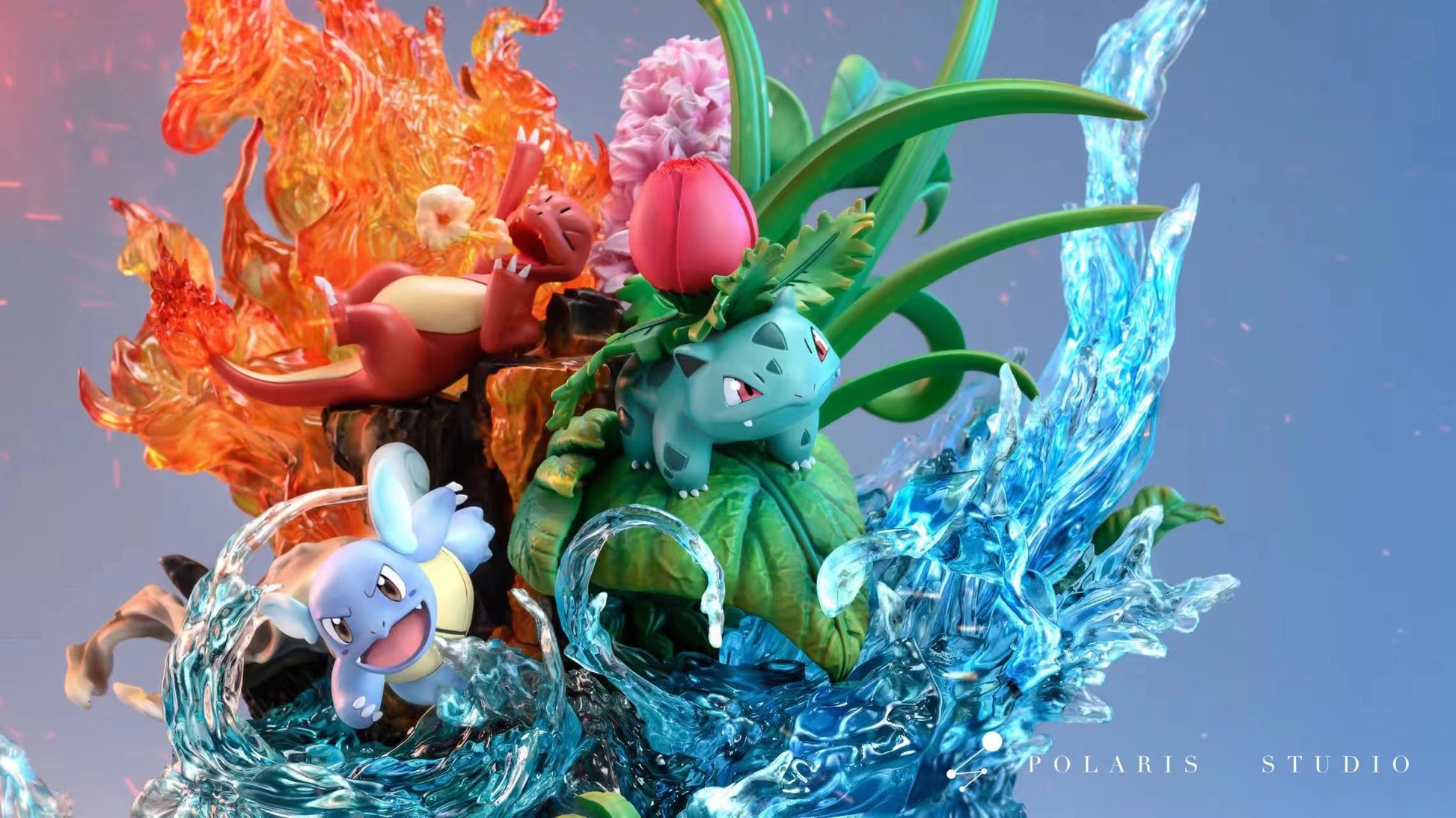 Polaris Studio - Ivysaur, Charmeleon & Wartortle