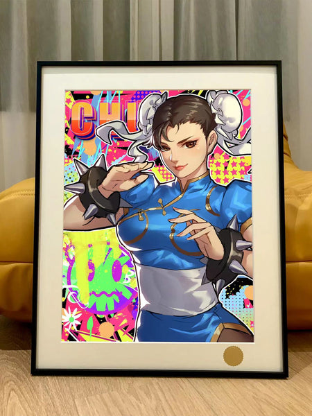 Xing Kong Studio - Chun Li Poster Frame