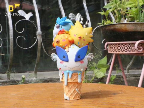 DM Studio - Ice Cream Lugia and the Three Legendary Birds