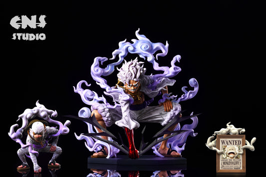 CNS Studio - Monkey D Luffy Gear 5 Sun God Nika [White Pants / Orange Pants] 