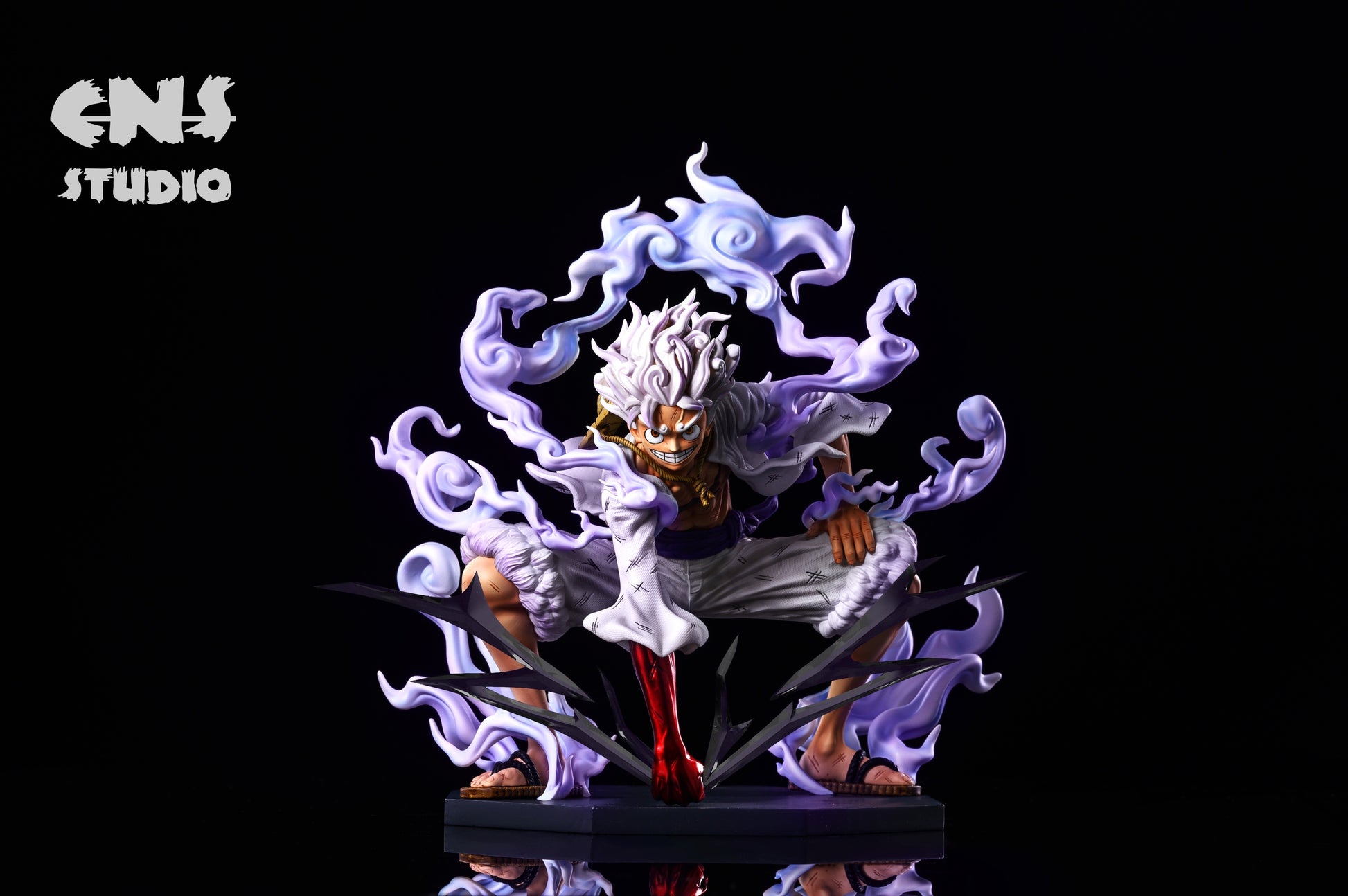 CNS Studio - Monkey D Luffy Gear 5 Sun God Nika [White Pants / Orange Pants] 